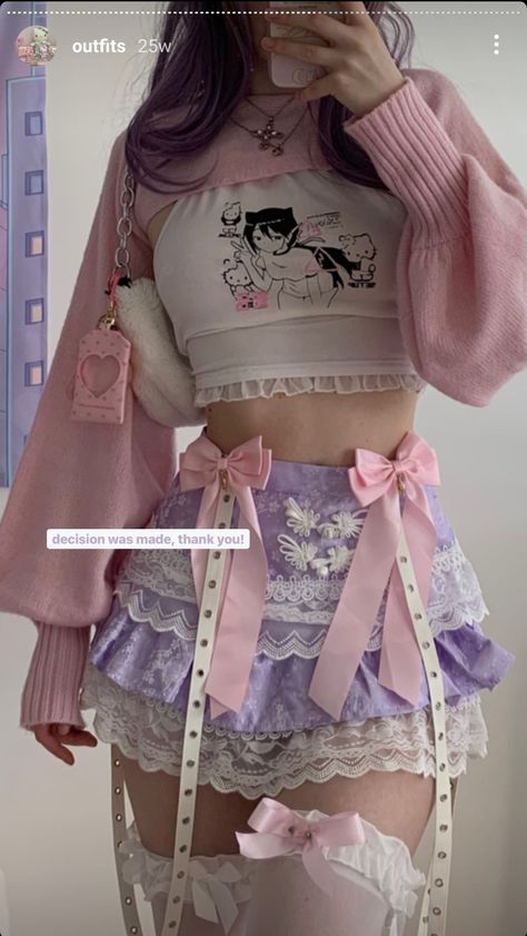 Kawaii Outfit Ideas, Pastel Goth Outfits, Pastel Goth Fashion, Kawaii Fashion Outfits, Alt Fashion, A Skirt, Goth Outfits, Really Cute Outfits, Kawaii Clothes