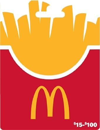 Amazon.com: McDonald's Gift Card : Gift Cards Mcdonalds Restaurant, Free Mcdonalds, Mcdonalds Gift Card, Mcdonald's Restaurant, Amazon Baby Registry, Birthday Basket, Senior Discounts, Amazon Baby, Starbucks Gift Card