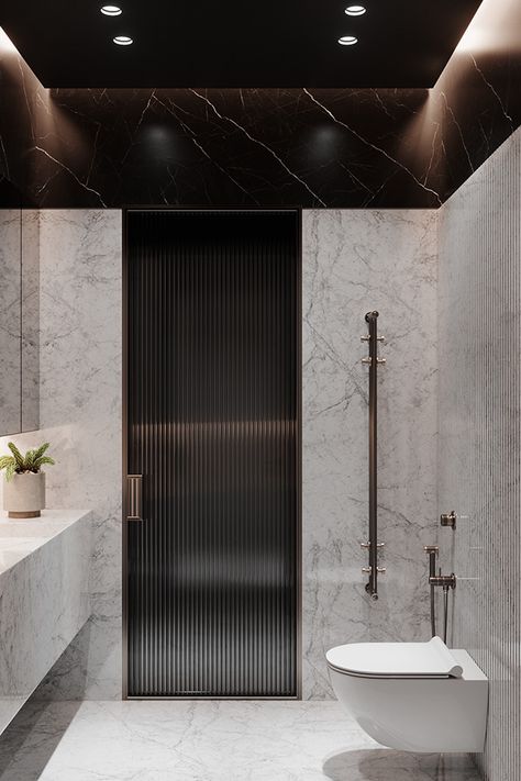 Washroom Tiles Design, Washroom Tiles, Restroom Design, Washroom Design, Bathroom Design Decor, Toilet Design, Bathroom Inspiration Decor, Bathroom Design Luxury, Bathroom Doors