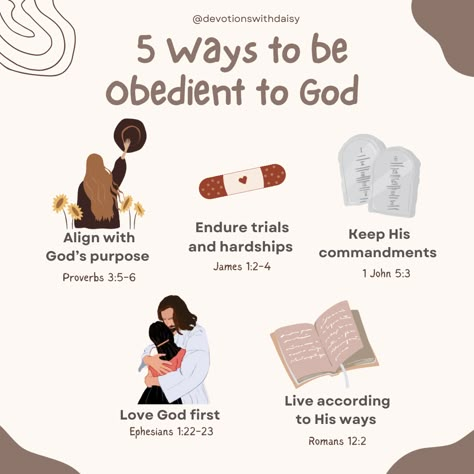 How To Obey God, How To Be Obedient To God, How To Serve God, Who God Is, How To Love God, Ways To Spend Time With God, How To Spend Time With God, Being Obedient To God, Be Obedient To God