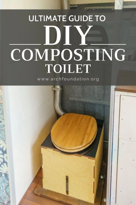 Ultimate Guide to DIY Composting Toilet: 2024 Edition Compost Toilet Design, Off Grid Toilet Options, Composting Toilet Tiny Houses, Composting Toilet Diy, Off Grid Bathroom, Yurt Ideas, Diy Composting Toilet, Bus Build, Compost Toilet