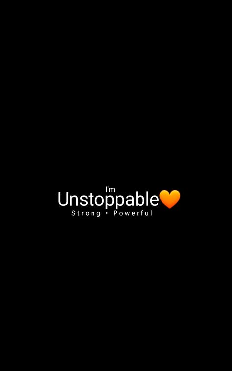 I know that you're unstoppable, strong and powerful 🔥🌟 I'm Unstoppable, I Know, Incoming Call, Incoming Call Screenshot, Movie Posters, Quick Saves, Film Posters