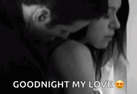 Good Night My Love Neck GIF - Good Night My Love Neck Kiss - Discover & Share GIFs Making Out Gif, Good Night Kiss Couple, Good Night My Love, Night My Love, Morning Kisses, Good Morning Sweetheart Quotes, Cute Couples Cuddling, Night Love, Kissing Couples