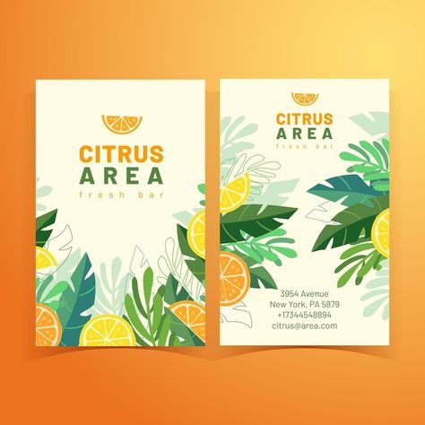 Tropical summer business card Free Vecto... | Free Vector #Freepik #freevector #tree #template #leaf #nature Sea Cocktail, Branding Background, Fruit Business, Nature Banner, Aesthetic Marketing, Flower Umbrella, Umbrella Beach, Coconut Flower, Template Food