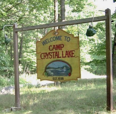 Home Decor Making, Movie Nostalgia, Camp Crystal Lake, Personalized Wooden Signs, Auntie Gifts, Custom Puzzle, Uncle Gifts, Crystal Lake, Halloween School