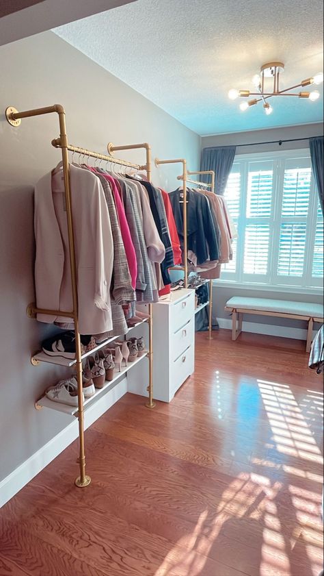 Wall Closet System, Closet Alternatives, Spare Room Closet, Standing Closet, Small Closet Space, Free Standing Closet, Closet Shoe Storage, No Closet Solutions, Closet Renovation