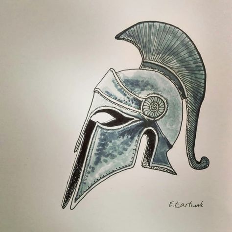 drawing sketch greece spartan Spartan Helmet Drawing, Spartan Helmet Tattoo, Greece Drawing, Greek Drawing, Helmet Drawing, Soldier Drawing, Helmet Tattoo, Armor Drawing, Warrior Drawing