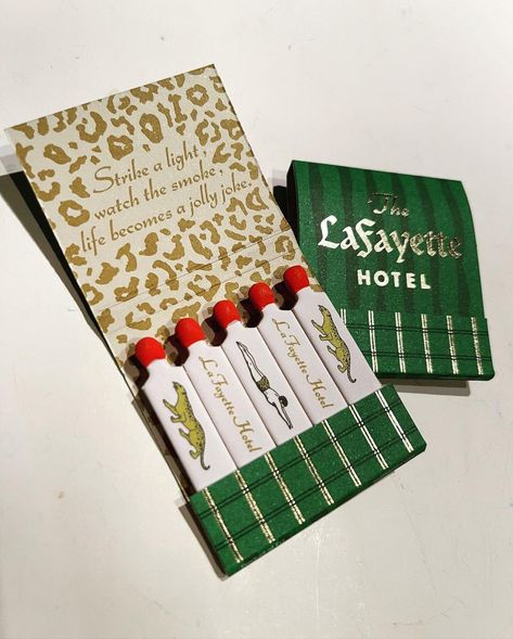 The Match Group on Instagram: “@lafayette_hotel #sandiego #tikiculture #retroaesthetic #mcm #featurematchbook with our exclusive printed…” Swimming Design, Custom Matchbooks, Lafayette Hotel, Matchbook Art, Matchbox Art, Blog Design, Packaging Design Inspiration, Tequila, Incense