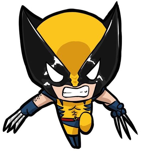 138 Likes, 1 Comments - Wolverine Fan21 (@old_man_logan101) on Instagram: “#wolverine” Villain Tattoo, Baby Wolverine, Wolverine Cartoon, Superhero Nursery, Chibi Marvel, Marvel Wolverine, Image Dbz, Marvel Cartoons, The Wolverine