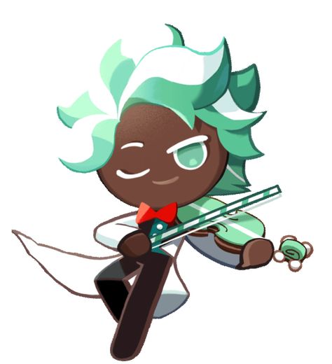 Mint Choco Cookie's Gallery | Cookie Run: Kingdom Wiki | Fandom Mint Choco Cookie, Mint Choco, Cookie Run Kingdom, Cookie Run, Gif, Mint