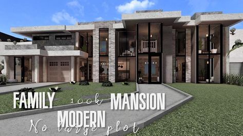 justkely on Instagram: “Family Modern Mansion- 100k( No Large Plot) Tour and speed build on my yt channel : justkely #Familymodernmansion #100kModernMansion…” Modern Family Mansion, Casas The Sims Freeplay, Family Mansion, Modern Family House, Mansion Exterior, House Decorating Ideas Apartments, House Plans Mansion, Mansion Floor Plan, Diy House Plans