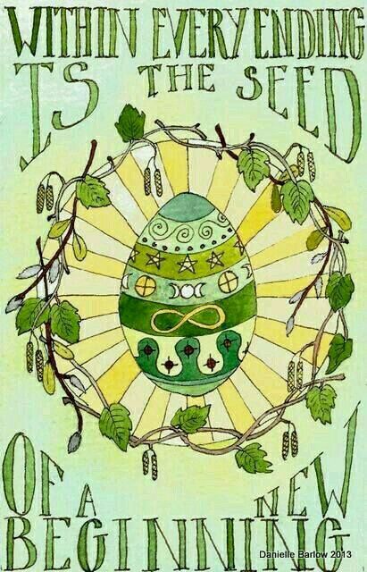 Happy Ostara Danielle Barlow Art, Ostara Celebration, Ostara Aesthetic, Under Your Spell, Pagan Art, Vernal Equinox, Spring Equinox, Beltane, New Beginning