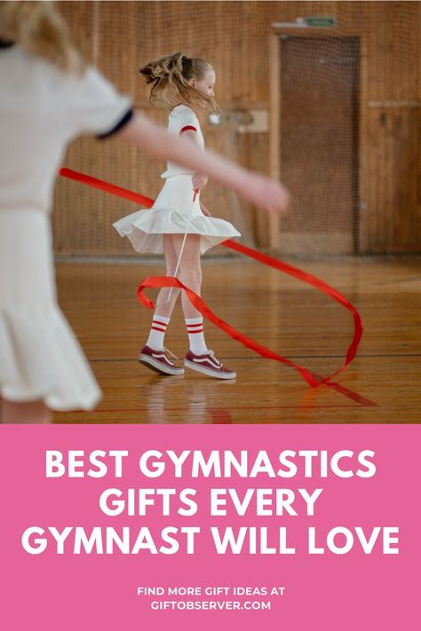 Just like cheerleading, gymnastics is great exercise for all youngsters. Want to help them take their gymnastics to the next level? Then look no further! From essential gymnastics equipment such as balance beams and mats to jewelry and personalized gymnastics gifts. We’ve handpicked the best presents every gymnast would love to receive. No matter if they’re training to be the next Simone Biles, or they’re brand new to gymnastics, discover the best gymnastics gifts below. Gymnastics Gifts Ideas Kids, Gifts For Gymnasts, Best Gymnastics, Best Presents, Gymnastics Equipment, Amazing Gymnastics, Best Gifts For Girls, Gymnastics Gifts, Simone Biles