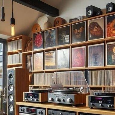 Listening Lounge, Vinyl Record Room, Audiophile Room, Hifi Furniture, 60s House, Audiophile Listening Room, Home Music Rooms, Vinyl Room, Record Room