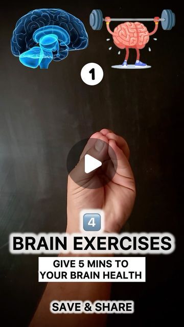 How To Improve Brain Function, Brain Improvement Tips, Brain Exercises For Memory, Brain Balance Exercises, Neuroplasticity Exercises, Brain Gym Exercises, Cognitive Exercises, Engagement Hand, Brain Yoga