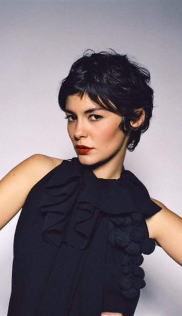 Short Black Hair, Audrey Tautou, Fringe Hairstyles, Short Haircut, Short Hair Haircuts, Good Hair Day, Short Hair Styles Pixie, Short Curly Hair, Pixie Hairstyles