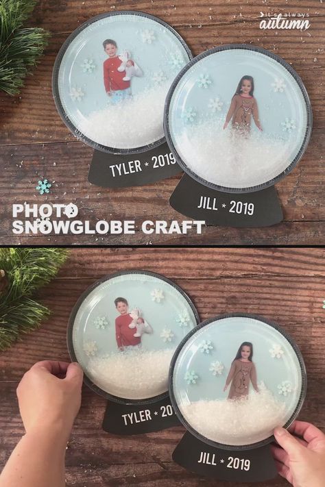 Photo Snowglobe Craft Christmas craft ideas #christmascraftideas Christmas craft idea #christmascraftidea #christmas #craft #idea merry christmas #merrychristmas 8.50 Photo Snowglobe Craft, Craft For Kids Christmas, Snowglobe Craft, Photo Snow Globes, Snow Globe Crafts, Globe Crafts, Traditional Christmas Tree, Winter Crafts For Kids, Easy Christmas Crafts