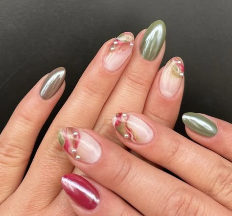 Nails Now, Inspired Nails, Cute Acrylic Nail Designs, Garden Inspired, Funky Nails, Dream Nails, Dope Nails, Best Acrylic Nails, Nail Manicure