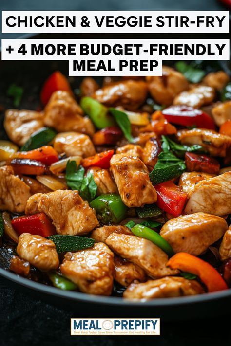 Budget-Friendly Meal Prep for College Students: A colorful bowl of chicken and vegetables stir-fried together for a quick, healthy meal. College Meals Easy, Meal Prep For College Students, Meals For Athletes, Easy College Recipes, Prep For College, Quick Nutritious Meals, Affordable Meal Prep, Budget Meal Prep, College Recipes