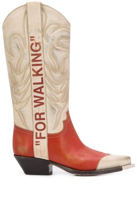 Off White For Walking cowboy boots Off White Boots, Cheap Cowgirl Boots, Western Boots Outfit, Short Cowboy Boots, Cowgirl Boots Outfit, Symbol Of Freedom, Cherry On The Cake, White Cowboy Boots, My Fashion