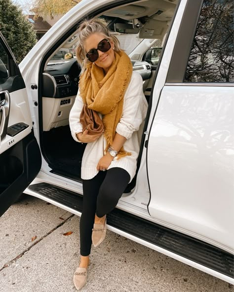 Posts from almost_readyblog | LIKEtoKNOW.it Yellow Scarf Outfit, Fall Outfit For Work, Almost Ready Blog, Cold Weather Outfits Comfy, Winter Outfit 2023, Amanda West, Scarf Outfit Winter, Cozy Winter Outfit, Outfit For Work