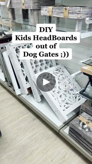 680K views · 4.2K reactions | DIY headboard for kids rooms #easydiy #kidsroomideas  #howtoo #headboardideas  #fypシ | Gilla Leigh | Gilla Leigh · Original audio Girls Headboard Ideas, Kids Headboard Ideas, Headboard Shelf Ideas, Diy Kids Headboard, Twin Headboard Ideas, Diy Twin Headboard, Twin Toddler Bedroom, Headboard Ideas Diy, Princess Headboard