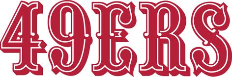 San Francisco 49ers Wordmark Logo 1972-2004. Bring it back! 49ers Logo, San Francisco 49ers Logo, Nfl Football 49ers, Forty Niners, 49ers Fans, Logo Script, Wordmark Logo, 49ers Football, Best Football Team