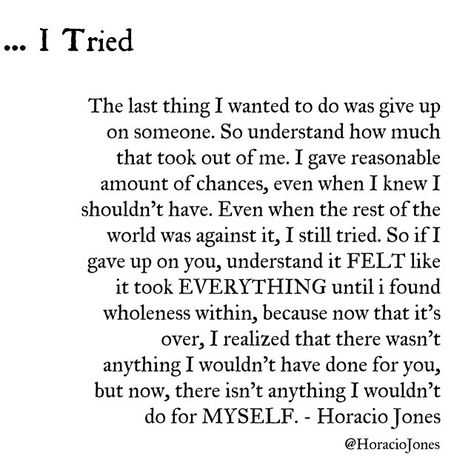 What men don't tell you that we go through, when we truly loved someone, and it wasn't about money over b**ches. But quick question,  how many times have YOU tried ? #HJNotes #BrokenVision #Padgram Selfish People Quotes, Done Trying Quotes, Try Quotes, Goodbye Quotes, Done Trying, Done Quotes, Serious Quotes, Amazing Inspirational Quotes, Meant To Be Quotes