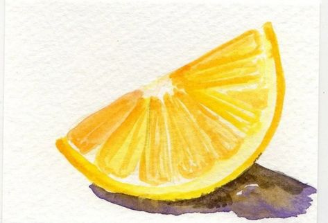 Lemon Wedge Drawing, Sliced Lemon, Faux Calligraphy, Wayne Thiebaud, Lemon Wedge, Art Food, Lemon Slice, Cool Drawings, Doodle Art