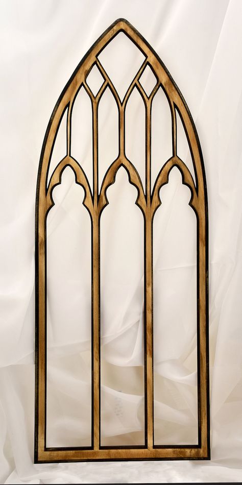 Cathedral Windows Church Windows 30 Inch Vintage-look Wood - Etsy