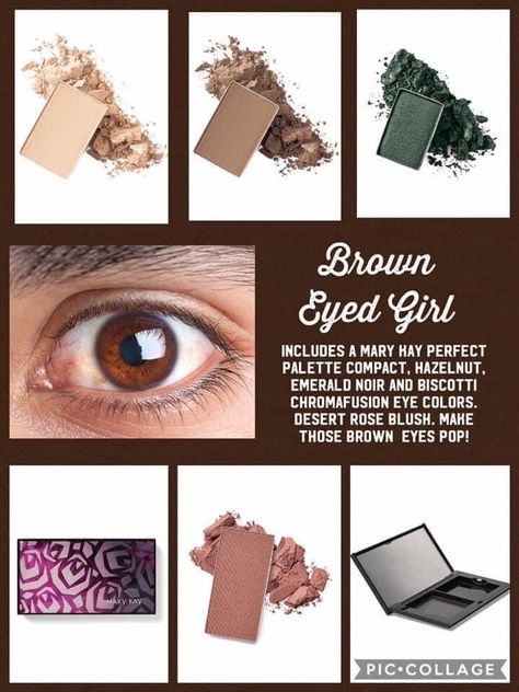 Mary Kay Eyeshadow, Green Eyeshadow Look, Brown Eyes Pop, Mary Kay Eyes, Mary Kay Marketing, Mary Kay Party, Mary Kay Consultant, Eyeshadow For Brown Eyes, Mary Kay Cosmetics