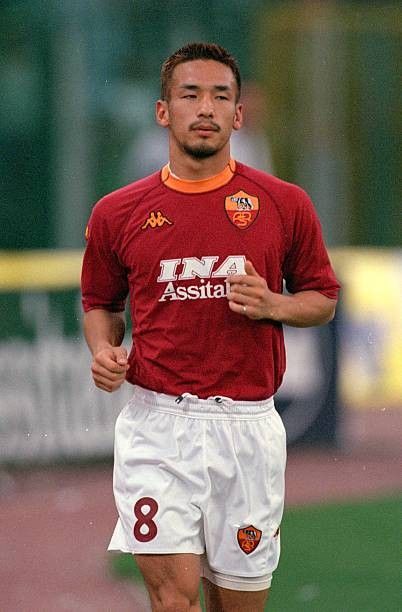 Hidetoshi Nakata, Takeshi Kaneshiro, Friendly Match, Sports Jersey Design, As Roma, Cinematic Photography, Jersey Design, Football Soccer, 90s Fashion