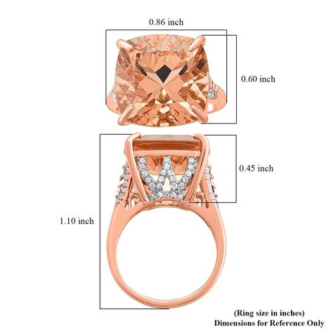 Morganite engagement ring set