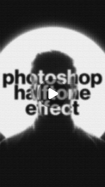 Halftone Effect Photoshop, Halftone Effect, Halftone Photoshop, Halftone Design, Photoshop Effects, Photoshop Tips, Photoshop Design, Photoshop Lightroom, Photoshop Tutorial