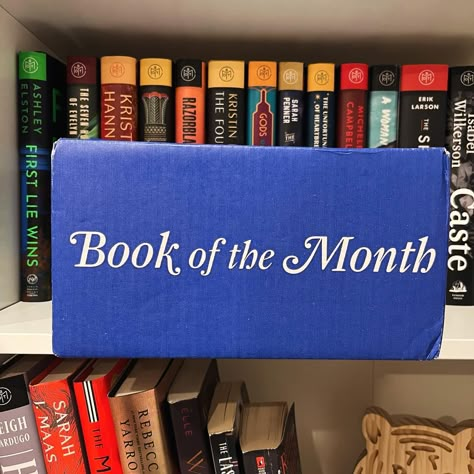 Swipe to unbox my March BOTM with me!  I’m in year 5 as a @bookofthemonth subscriber, and blue box day is still my favorite day of the month! ❓ Do you subscribe to any book boxes? Tell me which ones so I can check them out! This month I got: 🤖 Monthly Pick: Annie Bot by @sierra_greer_writer 📝Quick Take: A robot girlfriend’s tumultuous coming-of-age is a gut-wrenching examination of modern romance, agency, and humanity.  💙Why I picked it: The premise of this novel is unlike anything I’d ev... Book Of The Month Subscription, 1 Book A Month, One Book A Month, Unlucky In Love, Five Year Plan, Books Cozy, Book Boxes, Extra Credit, Toxic Relationship