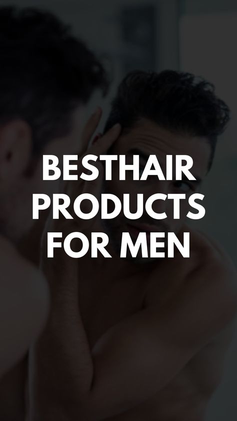 Men’s Hair Products, Great Hair Products, Hair Products For Men, Crunchy Hair, Beard Maintenance, Wet Style, Mens Hairstyles Fade, Men Lifestyle, Best Beard Styles