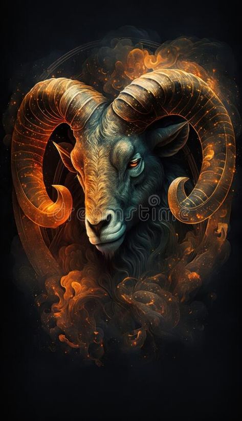 Aries zodiac sign, generative ai stock photos Aries Aesthetic Art, Aries Illustration, About Aries, Aries Aesthetic, Aries Art, Zodiac Sign Aries, Birthday Flowers Bouquet, Aries Zodiac Sign, Aries Tattoo