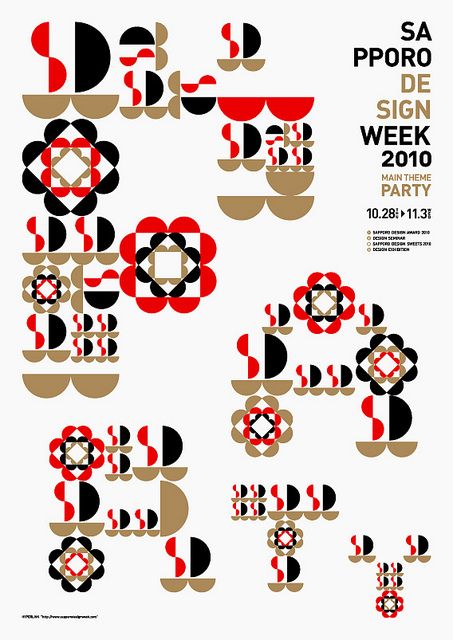 sdw2010_B1a by fscarballo, via Flickr Portfolio Project, Japanese Poster Design, 타이포그래피 포스터 디자인, Japanese Graphic Design, Galaxy Design, Japanese Poster, Japan Design, Sapporo, Design Week