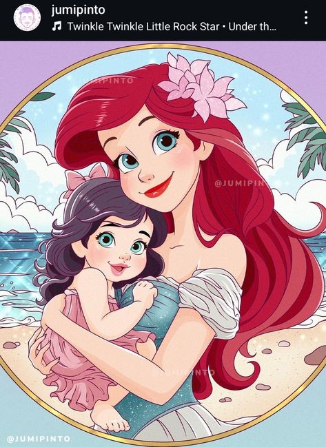 Disney Characters Ariel, Melody Little Mermaid, Disney Female Characters, Mermaid Wallpapers, Disney Cartoon Characters, All Disney Princesses, Lion King Art, Mermaid Drawings, Disney Collage