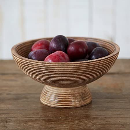 Elegant Thanksgiving Table, Wood Fruit Bowl, Mango Wood Bowls, Hand Carved Wooden Bowls, Wood Fruit, Wooden Pedestal, Wooden Fruit Bowl, Carved Wooden Bowl, Wood Serving Bowl