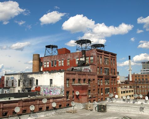 City From Rooftop, Rooftop City View, Ney York City, Building Rooftop, Brooklyn Rooftop, Rooftop Nyc, Rooftop City, New York Rooftop, City Rooftop