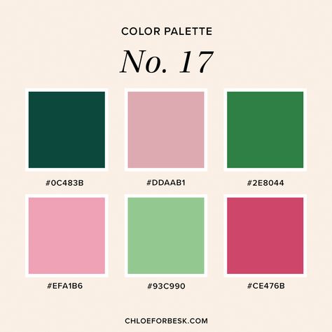 Canva Color Palette Codes Pink And Green, All Green Color Palette, Pink And Dark Green Color Palette, Green And Pink Website Design, Colour Palette Pink Green, Pink And Green Graphic Design, Color Palette Pink And Green, Bright Green Color Palette, Green And Pink Branding