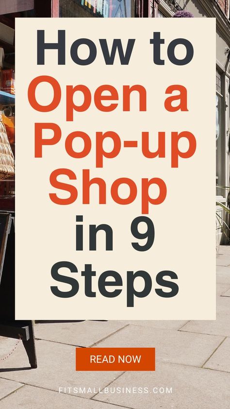 How to Open a Pop-up Shop in 9 Steps Ideas For Small Business, Customer Engagement, Small Business Ideas, Get Excited, Retail Shop, Pop Up Shop, Marketing Strategies, New Ideas, Business Ideas