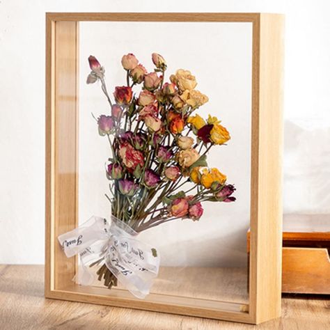 PRICES MAY VARY. Material: composite MDF, PS plexiglass, front and rear PS panels, allowing more light to pass through the dried flowers, the photo frame and the dried flowers complement each other and retain every beautiful moment.​​​ Size: 8*10"/20.3*25.3cm, high density plexiglass is perfect for making and placing dried flowers，Dried flowers and decorations are not included, the pictures are for reference only VERSATILE FLOATING FRAME： This double glass floating picture frame is great to disp Clear Picture Frames, Shadow Box Picture Frames, Deco Flowers, Glass Picture Frame, Box Picture Frames, Floating Picture Frames, Wooden Shadow Box, Glass Picture Frames, Flower Shadow Box