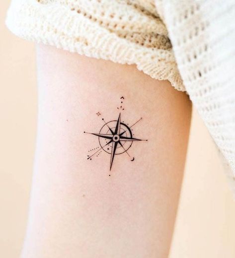 Small Compass Tattoos For Women, Sun And Moon Compass Tattoo, Womens Compass Tattoo, Compass Sun Tattoo, Christian Compass Tattoo, Small Compass Tattoo Women, Rose Des Vents Tattoo, Tiny Compass Tattoo, Compass Tattoos For Women