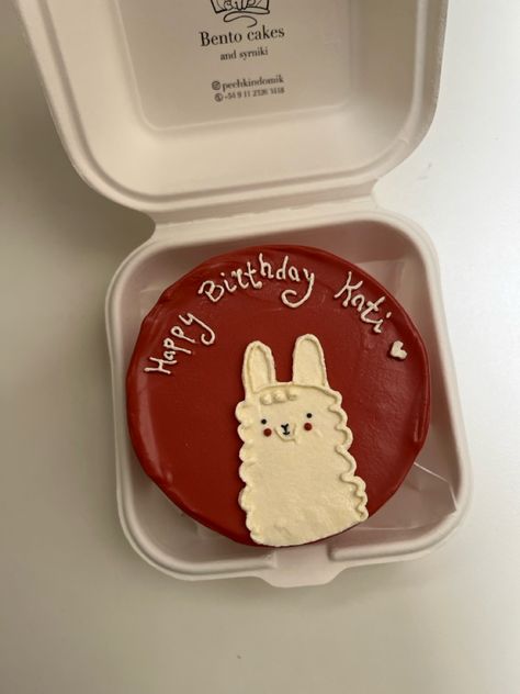 Бенто торт с рисунком ламы на день рождения подруги Pretty Bento Cake, Birthday Cake Bento, Cake Bento, Cake Happy Birthday, Bento Cake, Happy Birthday Cake, Happy Birthday Cakes, Birthday Cake, Happy Birthday