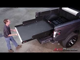 Image result for DIY Truck Bed Slide Out Cargo Trays Diy Truck Bed Slide, Truck Bed Slide, Diy Truck Bedding, Ute Trays, Bed Slide, Truck Bed Storage, Trailer Storage, Bed With Slide, Truck Bed Accessories