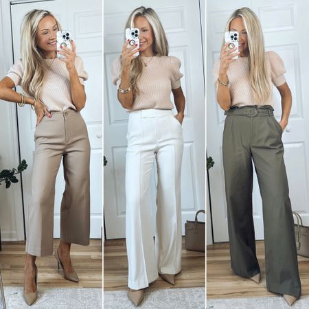 Buisness Casual Women Outfits Teacher, Fall Outfit Professional, Non Msg Recipes, Summer Slacks Women, Womens Casual Easter Outfit, Womens Spring Business Casual Outfits, Spring Outfits For Work 2024, Spring Fashion Business Casual, Pants Outfits For Wedding Guests