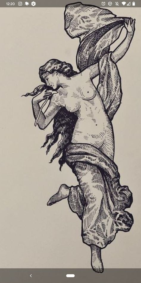 Aphrodite Tattoo Stencil, Women Statue Tattoo, Venus Statue Tattoo, Sculpture Tattoo, Lithography Art, Icarus Tattoo, Venus Tattoo, Ancient Art Tattoo, Wrist Tattoo Ideas