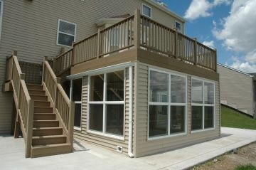 Room Under Deck, 4 Seasons Room, Patio Under Decks, Under Deck, 4 Season Room, Four Seasons Room, Indoor Pool Design, Sunroom Addition, Farm Plans